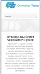 Mobile Screenshot of cekmekoytesisat.com