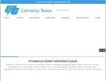 Tablet Screenshot of cekmekoytesisat.com